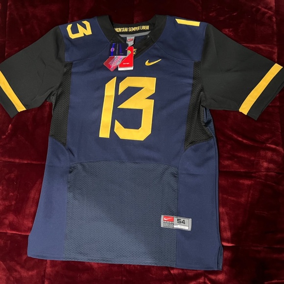 Authentic Nike West Virginia Mountaineers Football Jersey Size XXL - Picture 3 of 8